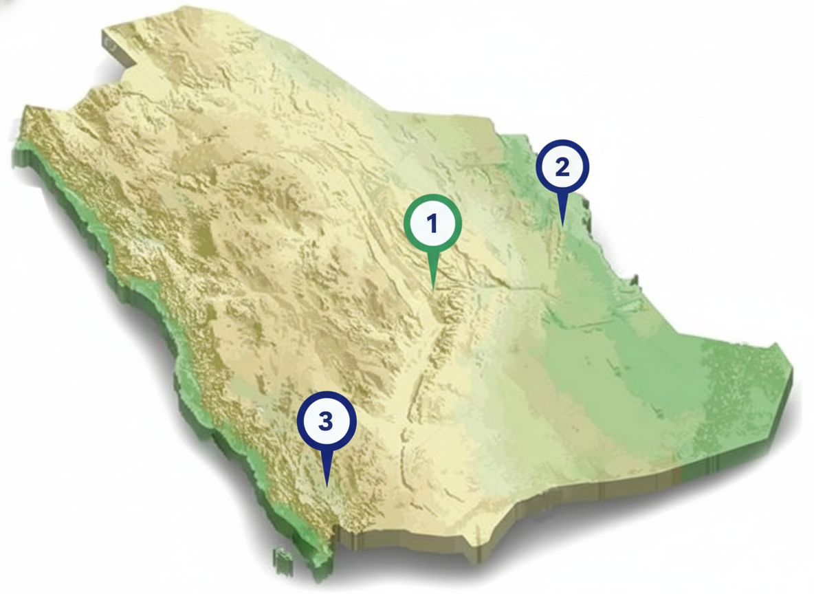Saudi Arabia Map